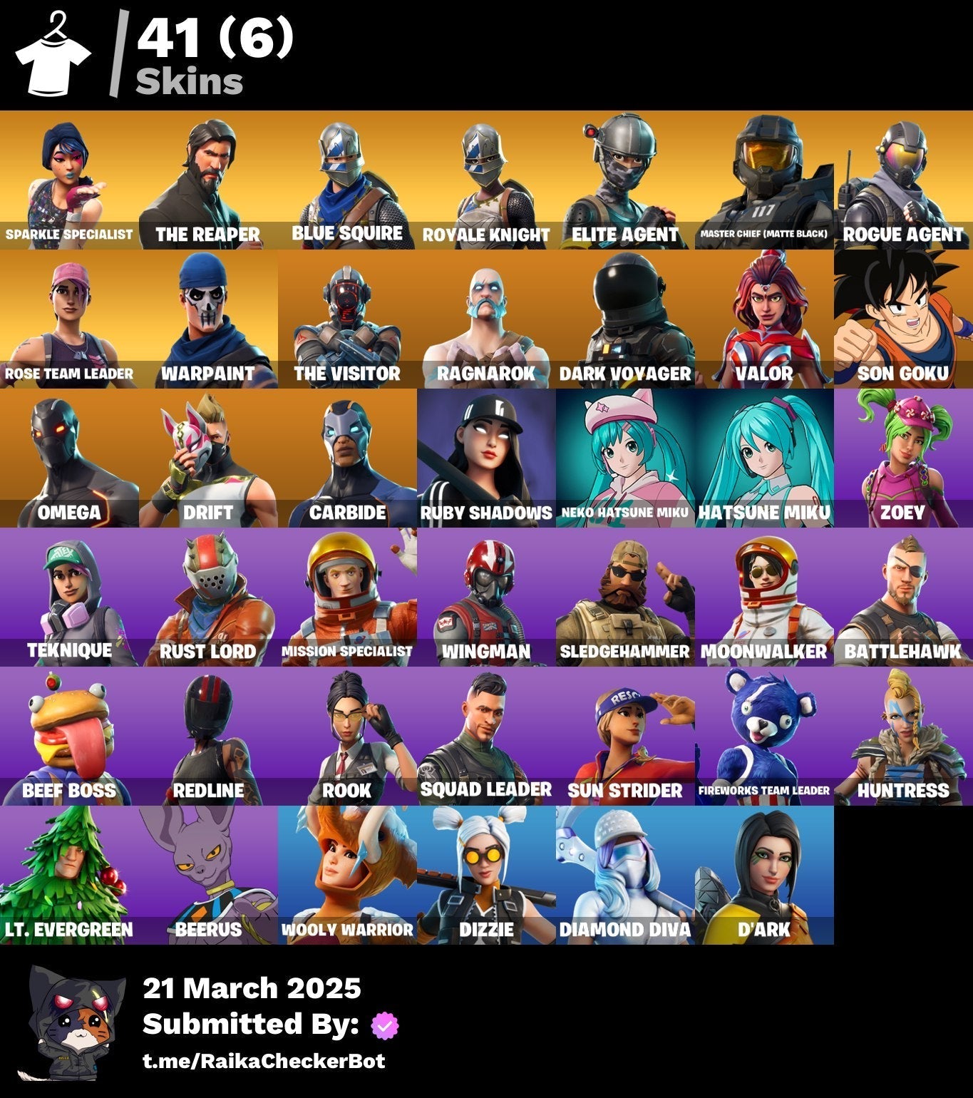 Account [PC/PSN/XBX] 41 skins | OG STW | Sparkle Specialist | The Reaper | Blue Squire | Royale Knight | Elite Agent | Mako | Take The L | 105 vb