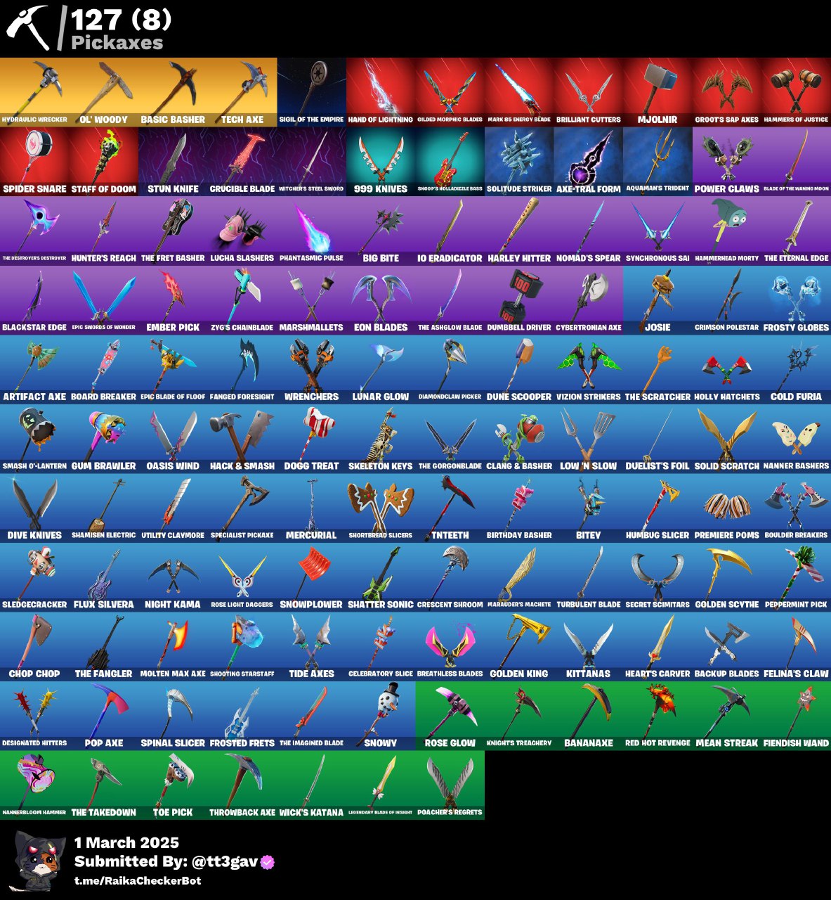 Account [PC/PSN/XBX] 79 skins | OG STW | Midas 350 VB