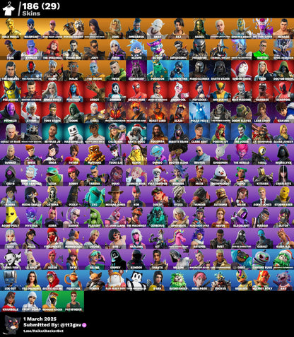 Account [PC/PSN/XBX] 186 skins PARENTAL: 11111 | OG STW | Gold Midas | Psycho Bandit