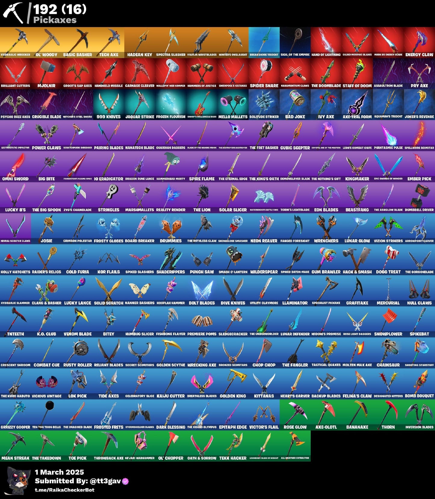 Account [PC/PSN/XBX] 186 skins PARENTAL: 11111 | OG STW | Gold Midas | Psycho Bandit