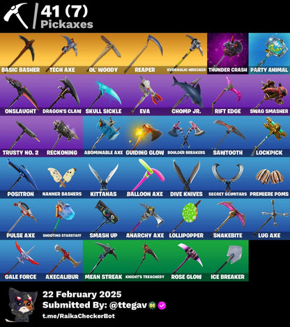 Account [PC/PSN/XBOX] 44 skins | OG STW | Og Ghoul Trooper | Floss | The Reaper