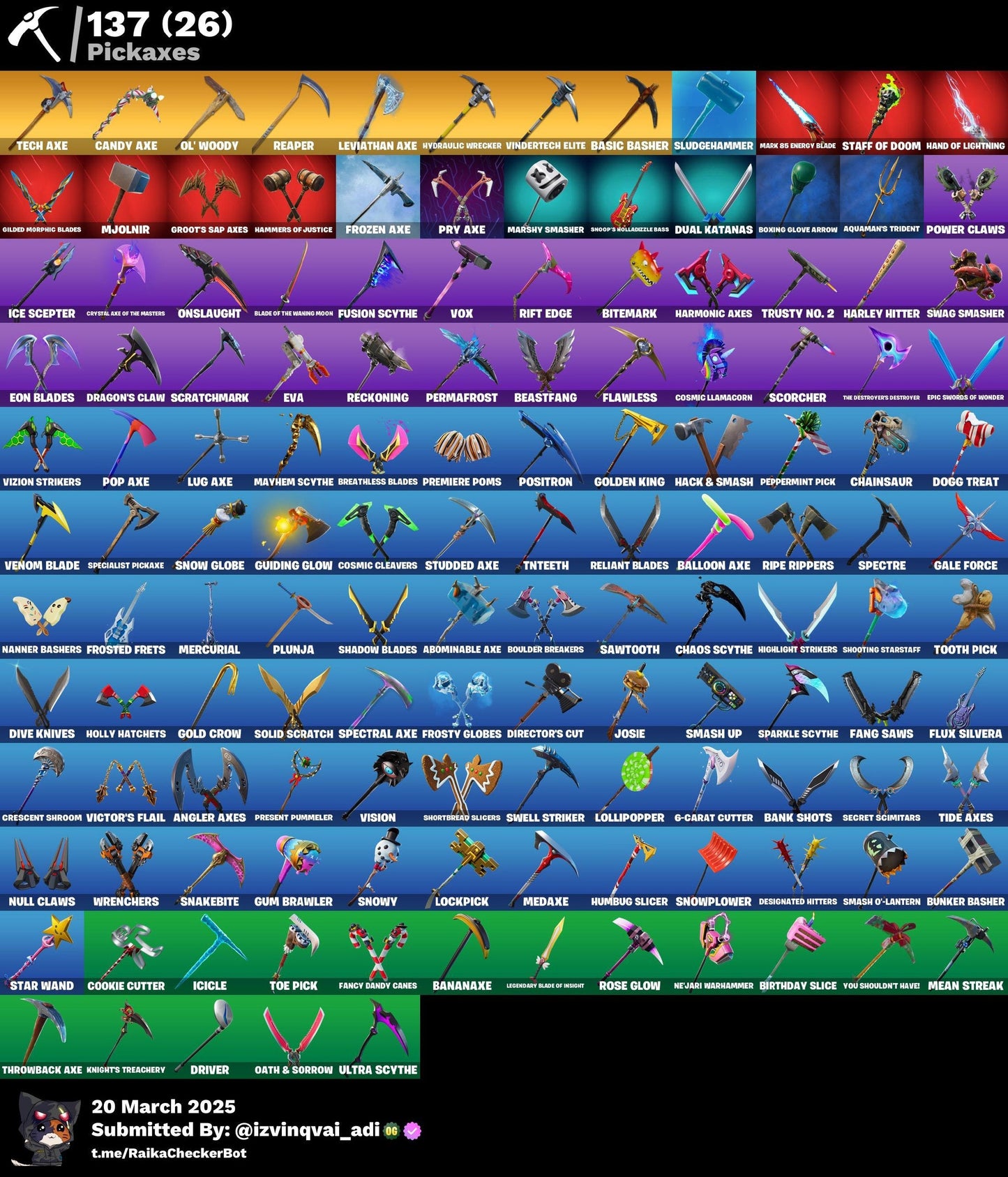 Account [PC/PSN/XBX] 162 skins | OG STW (Ultimate Edition) | The Reaper | Elite Agent | Take The L | Leviathan Axe 1790 VB