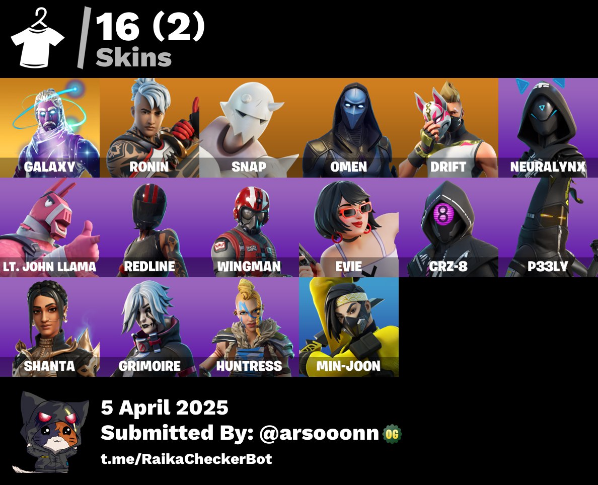 Account [PC/PSN/XBOX] 16 skins | Galaxy