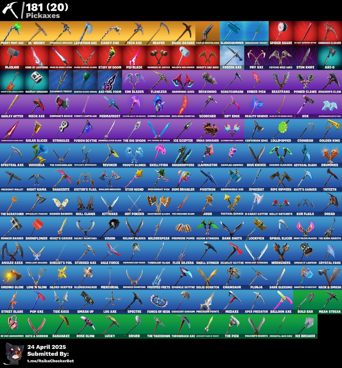 Account [PC/PSN/XBOX] 220 skins | OG STW | Merry Mint Axe |  | Psycho Bandit |