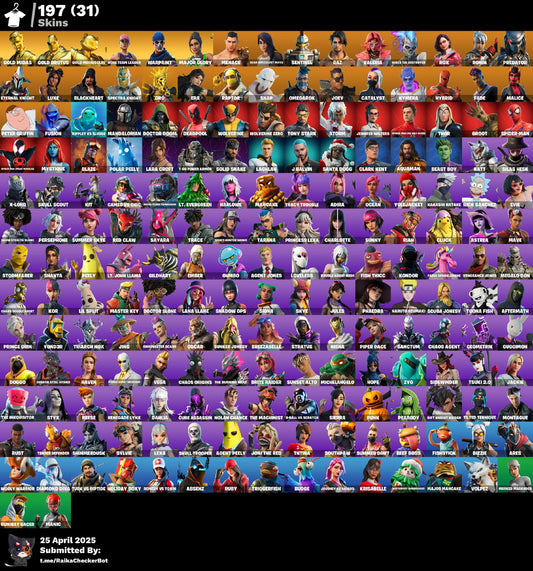 Account [PC/PSN/XBOX] 197 skins | OG STW | Gold Midas | Gold Brutus | Gold Meowscles | Major Glory |