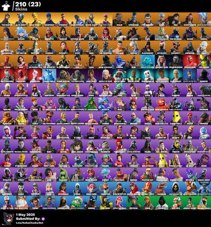 Account [PC/PSN/XBOX] 210 skins | OG STW | The Reaper | Elite Agent | Take The L | Gold Midas | Prodigy |