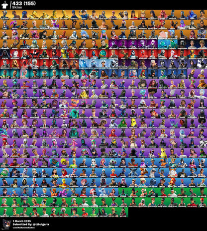 Account [PC/PSN/XBX] 433 skins | OG STW | Elite Agent | Travis Scott | Astro Jack | Take The L | Chun-Li | Psycho Bandit 210 VB