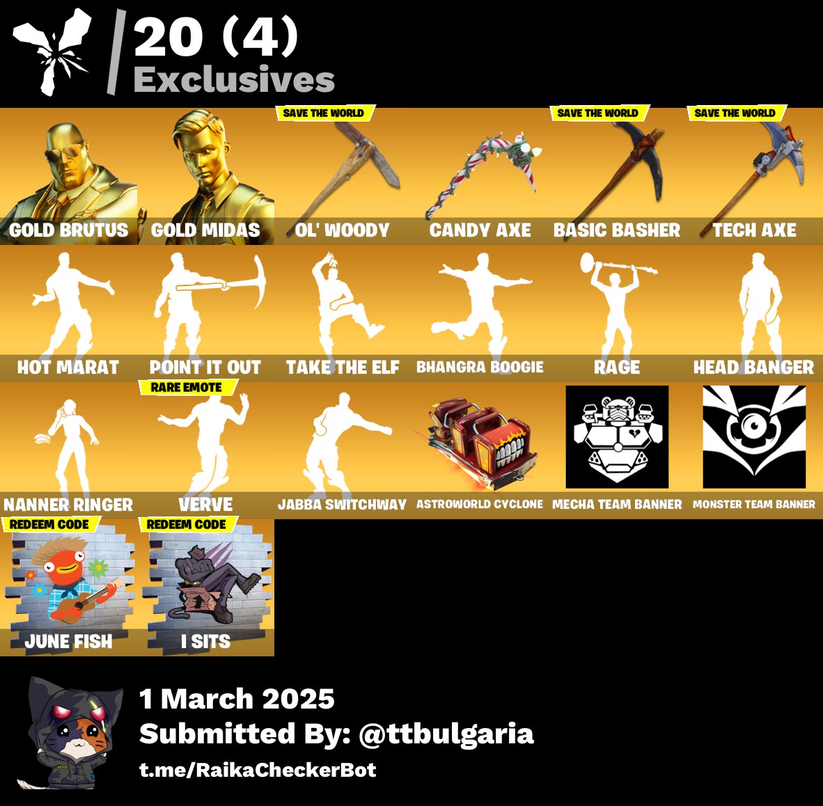 Account [PC/PSN/XBX] 124 skins | Gold Brutus | Gold Midas 550 VB